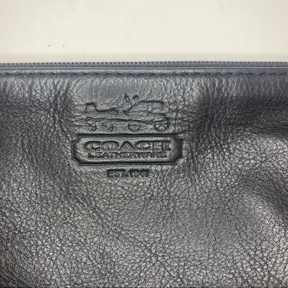 Coach Leather Wristlet Pouch - Picture 2 of 5